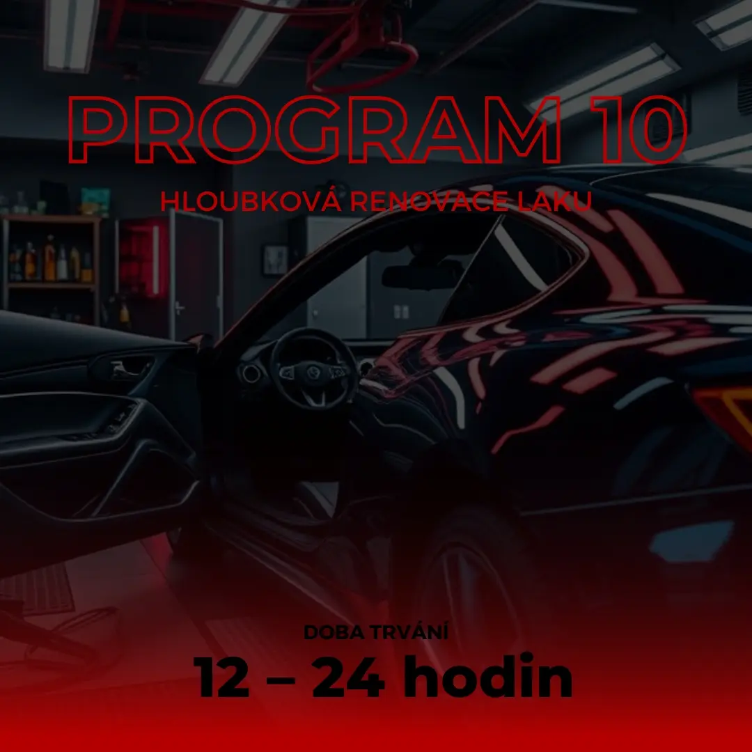 Program 10 - Hloubková renovace laku